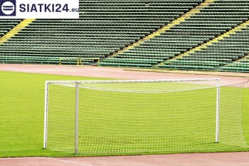 Siatki Busko-Zdrój - Siatki do bramki - 5x2m - piłka nożna, boisko treningowe, bramki młodzieżowe dla terenów Busko-Zdrój